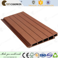 outdoor anti-uv color stable wood like composite wall coverings